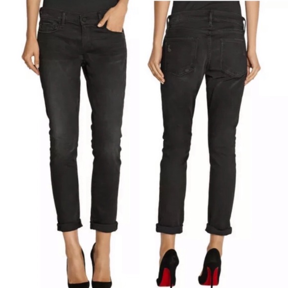 Frame Denim Denim - Frame Le Garçon Skinny Distressed Jeans size 24